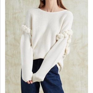 Chan Luu Seed Pearl Quinn Sweater